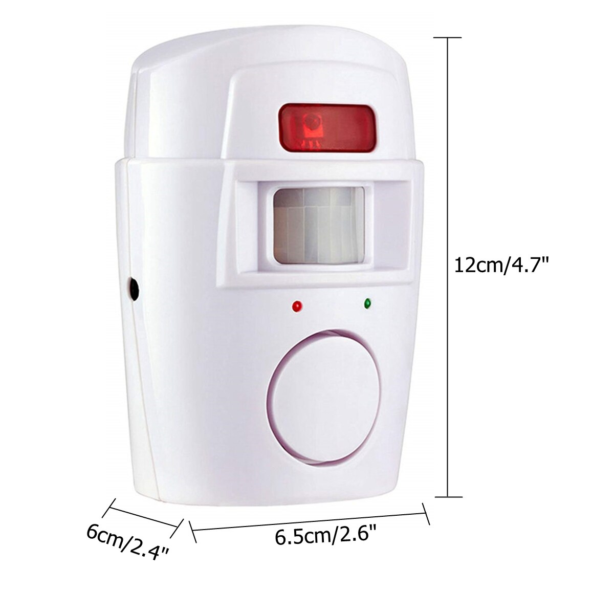 105dB Alarm Monitor Home System IR Infrarot Motion Sensor Alarm Sicherheit Detektor Drahtlose Alarm system + 2 remote controller