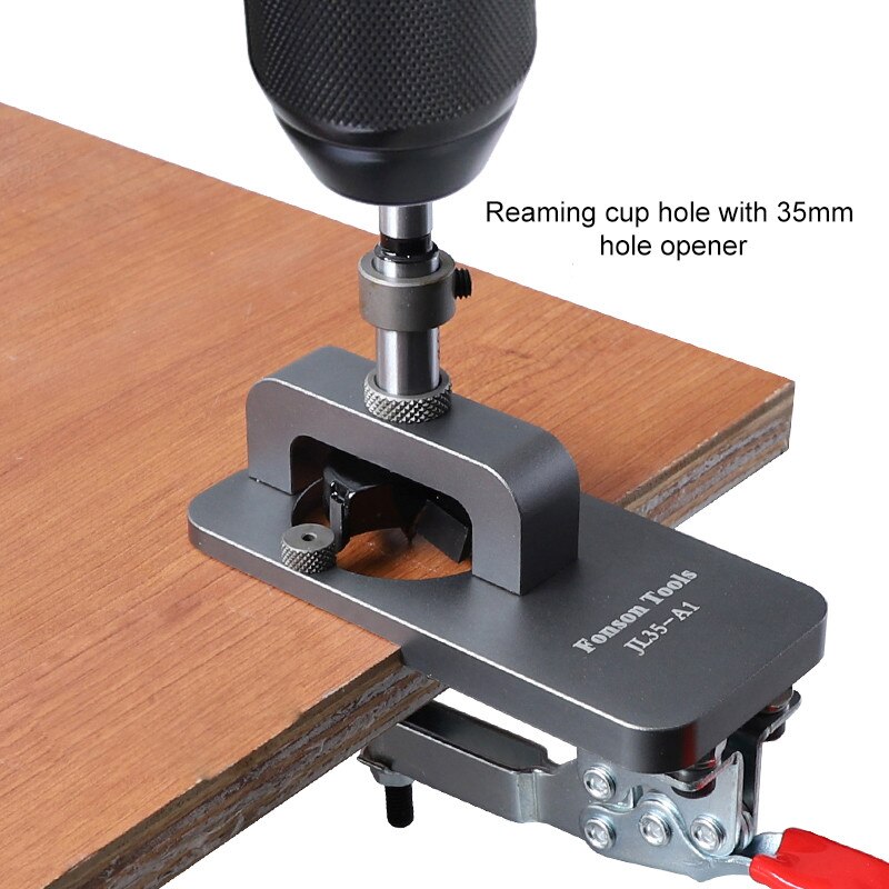 40# 35mm Hinge Opener Cup Style Hinge Boring Hole Bit Wood Boring Cutter Woodworking Diy Tools Multifunction Tool Combination