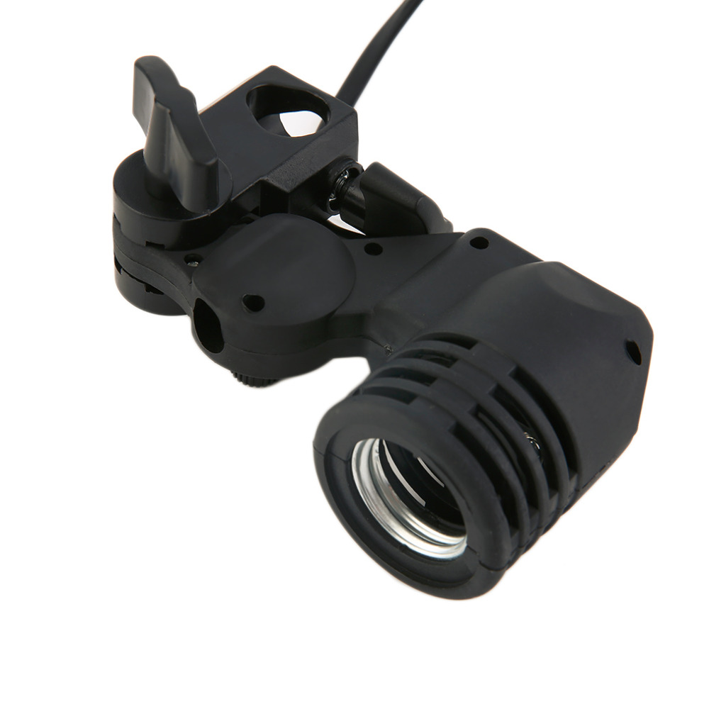 in stock ! Lamp Holder E27 Socket Flash Photo Lighting Bulb Holder For Photography Studio US / EU Plug