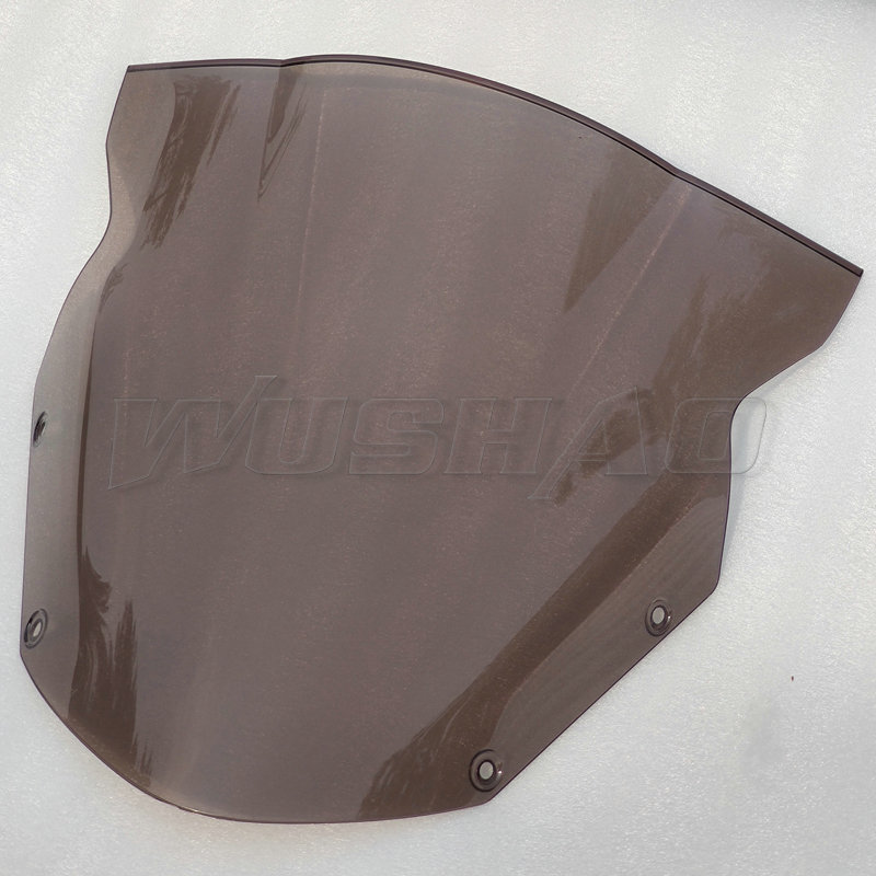 Pare-brise de moto en Iridium noir fumé pour Kawasaki Ninja R 650R ER6F EX650 C D, 650 ER-6F: Smoke
