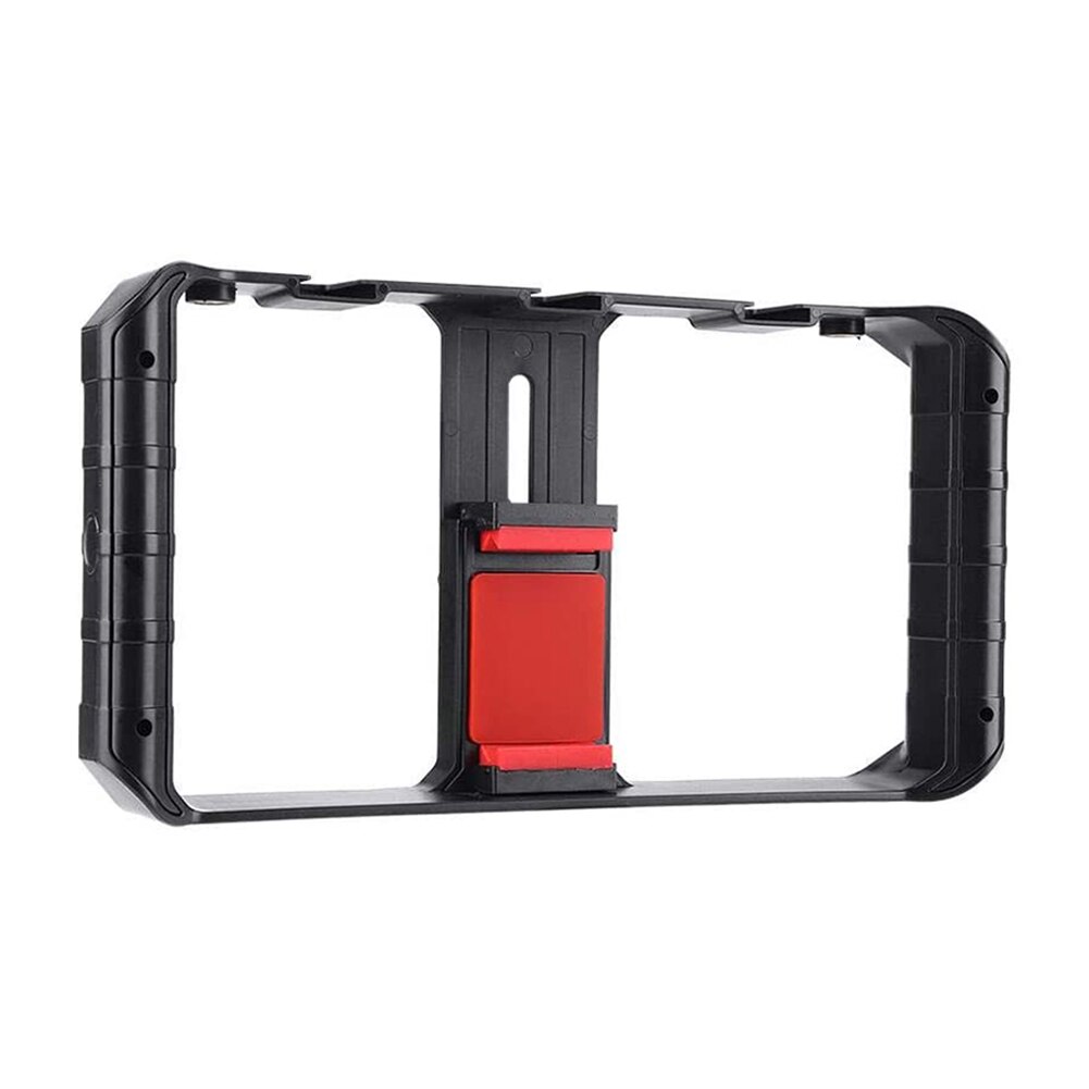 Video Camera Cage Stabilizer Film Making Rig For Smart Phone Video Rig Mobile Phone Holder Hand Grip Bracket Phone Stabilizer