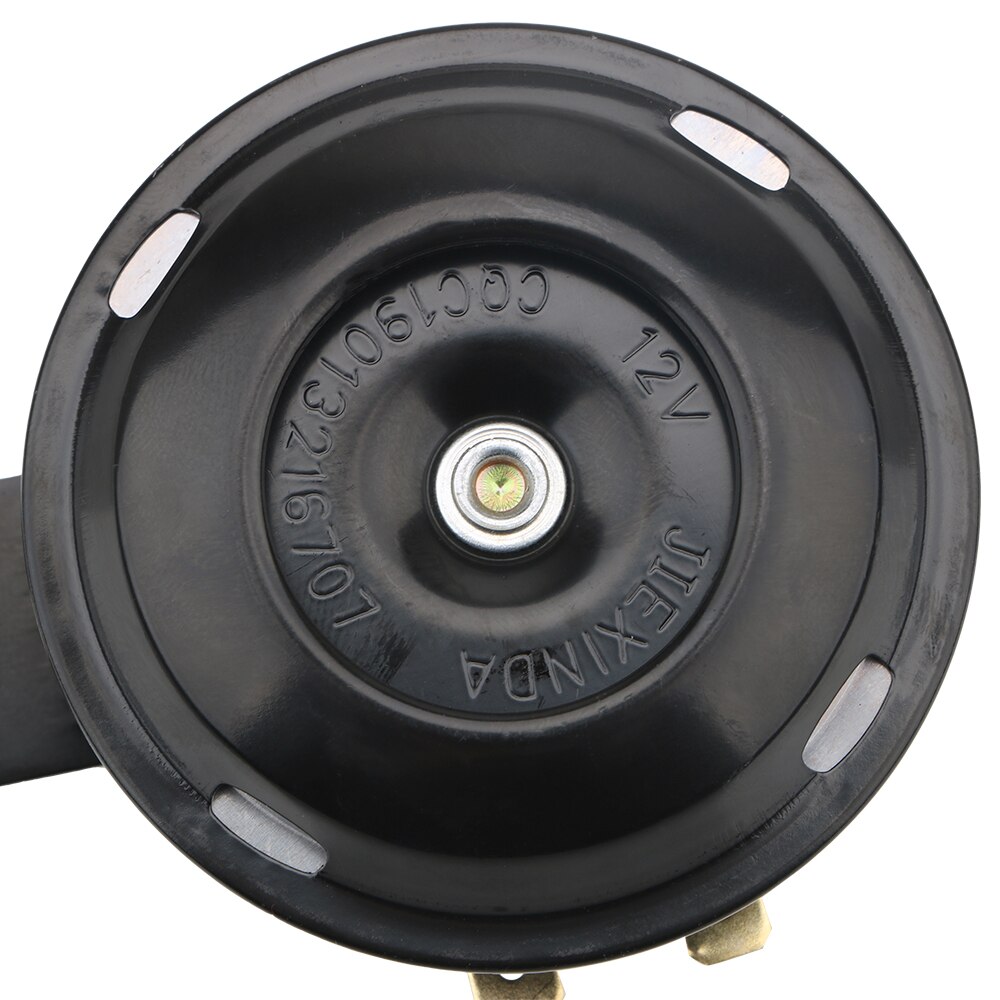 Universal Motorcycle Electric Horn kit 12V 1.5A 105db Waterproof Round Loud Horn Speakers for Scooter Moped Dirt Bike ATV