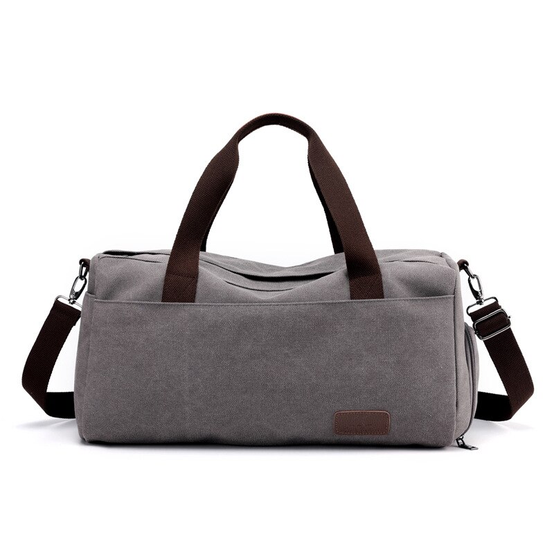 Stijlvolle canvas sporttassen voor buiten, heren, dames, training, hardlopen, fitness, casual, reizen, handtas, yogamat, tas, sporttas