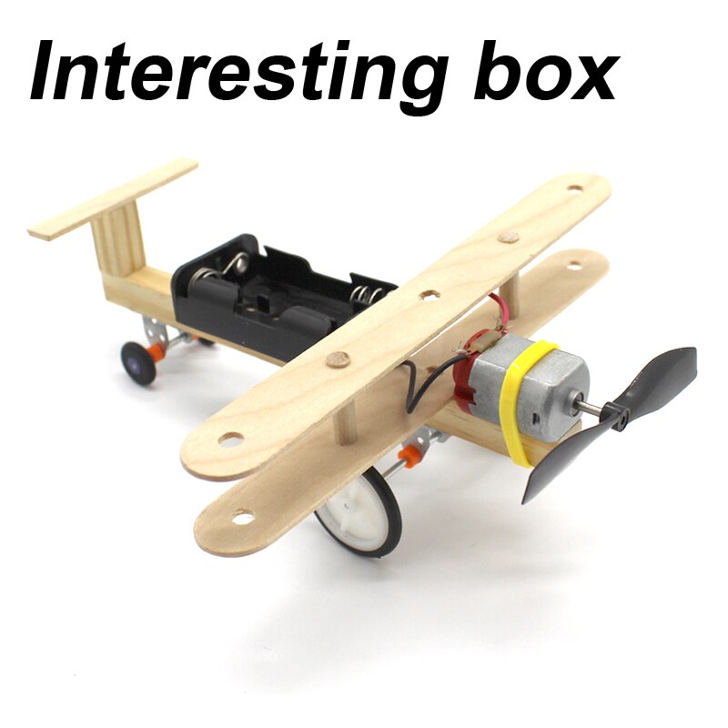 Wind-Aangedreven Kleine Vliegtuigen, Taxiënde Vliegtuigen Studenten, Hand-Made Maker, Diy Kleine Uitvinding, air Science Experiment