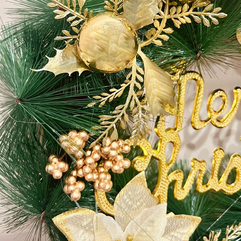 Julekranser til inngangsdøren jul rød kulekrans jul vinterkrans julekrans julepynt innendørs