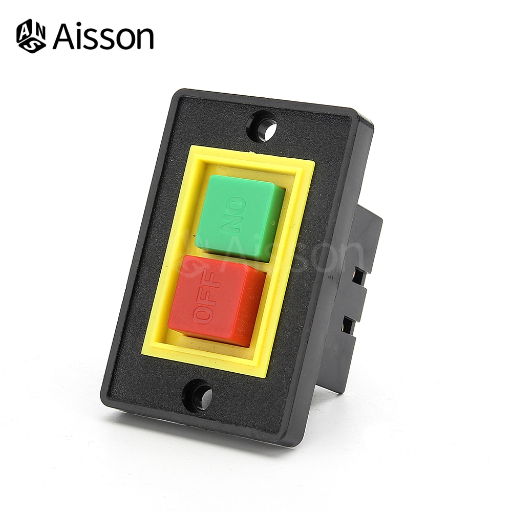 AC 380V 2KW On Off Start Stop Push Button Switch 6 Screw Terminals QCS1 Table Saw Drill Motor