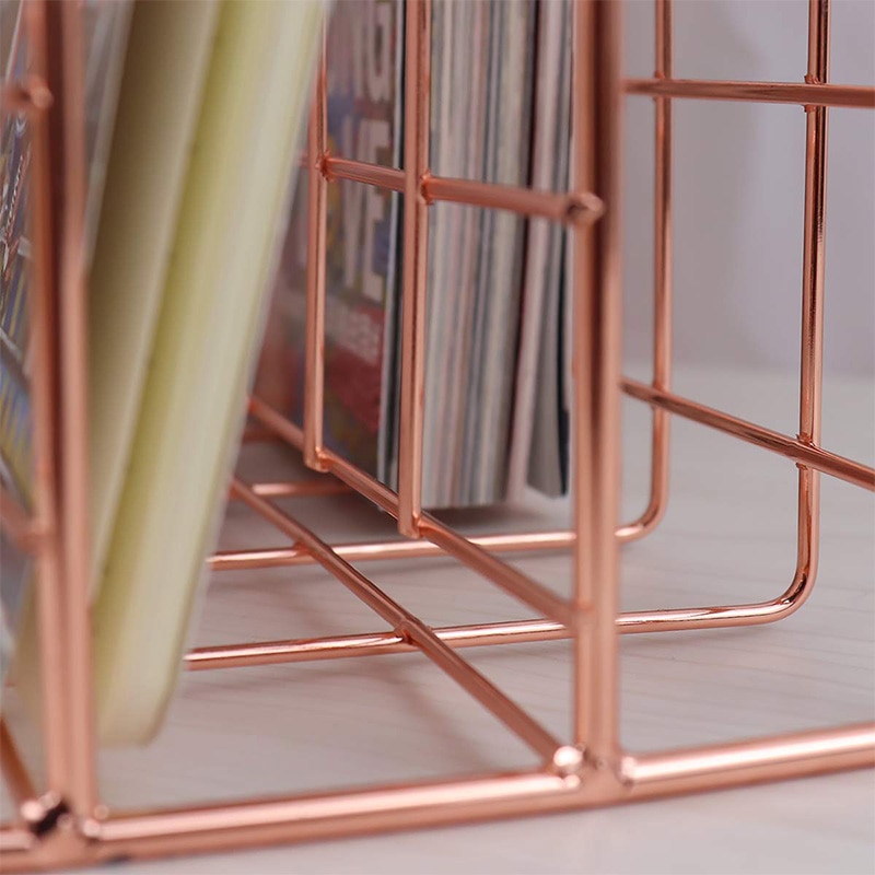 Desktop Mail Organizer, 3-Slot Metal Wire Mail Sorter, Letter Organizer for Letters, Mails, Books, Postcards and More, Mail Hold