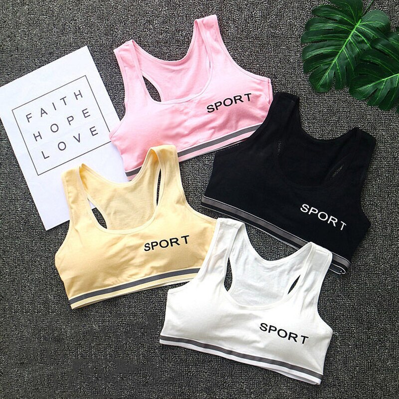 Vrouwen Bra Beha Sport Student Lingerie Maiden Tiener Meisjes Kinderen Ondergoed Ondergoed Meisje Bralette