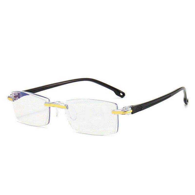 Ahora Anti Blue Light Rimless Computer Glasses Ultralight Men Business Computer Optical Spectacle Googles Eyeglsses Frame Unisex: B