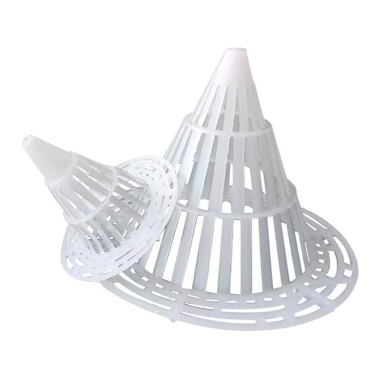 Flower Pot Junta Cônico Tampa De Drenagem, Green Plant Bottom Leakage Mesh Pad, 5 pcs