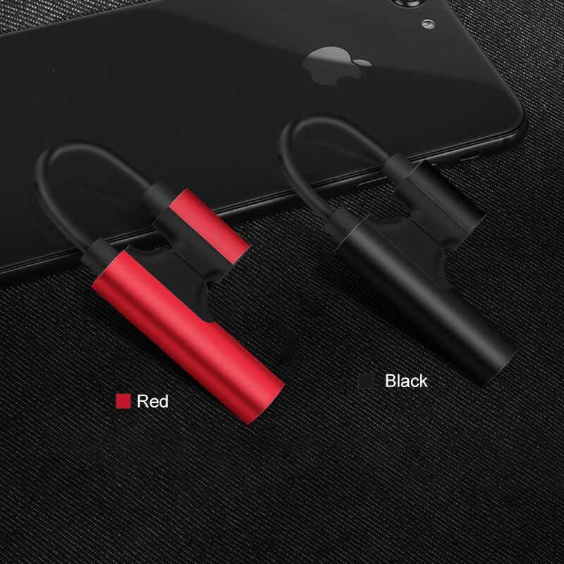 2 In 1 Dubbele Verlichting Opladen Audio Adapters Voor Iphone Xs Max X Xr 11 Pro 8 7 Plus Ios 12 Lading Aux Splitter Kabel Connector