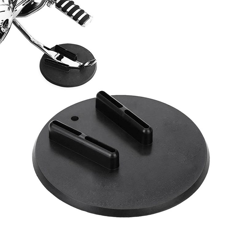 Motorfiets kick stand Pad kick Stand Coaster Puck voor Harley Davidson Touring Sportster