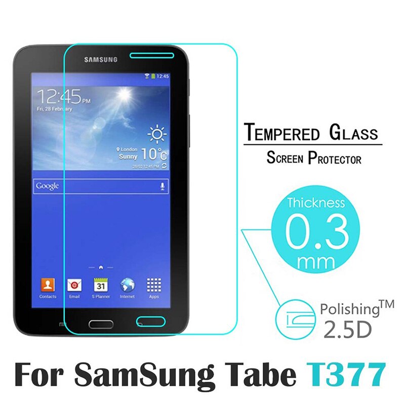 Gehard glas voor samsung galaxy tab  e 8.0 t375 t377 t377p t377r 8.0 '' tablet screenprotector flim voor sm -t377w hd glas