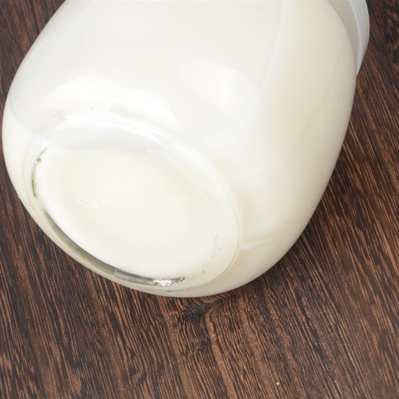 10 stücke 100ml SchöNe Pudding Flasche Glas Wärme-Beständig Joghurt Behälter Milch Tasse Klar Gelee Glas Für Haus Einkaufen Mit Deckel