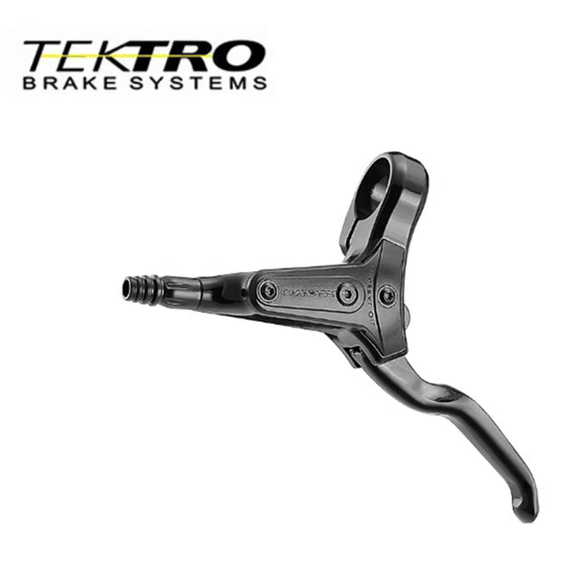 Palancas de freno de disco hidráulico para bicicleta de montaña TEKTRO HD-M285 HD-M275 TKD143 pinza de mango de nivel de freno: Blanco