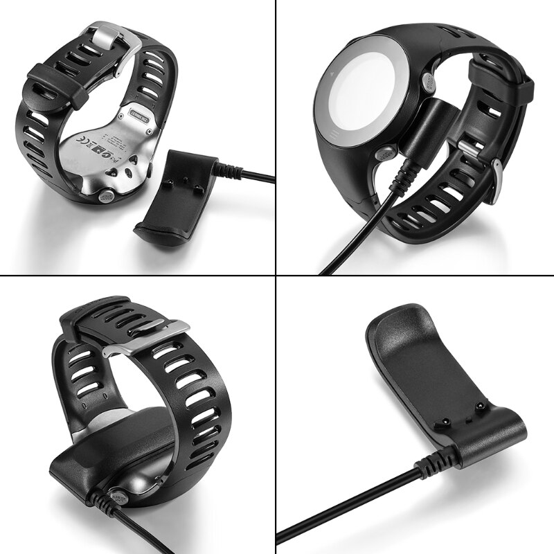 Cargador de Clip USB magnético para garmin forerunner 610 GPS Watch X7JB