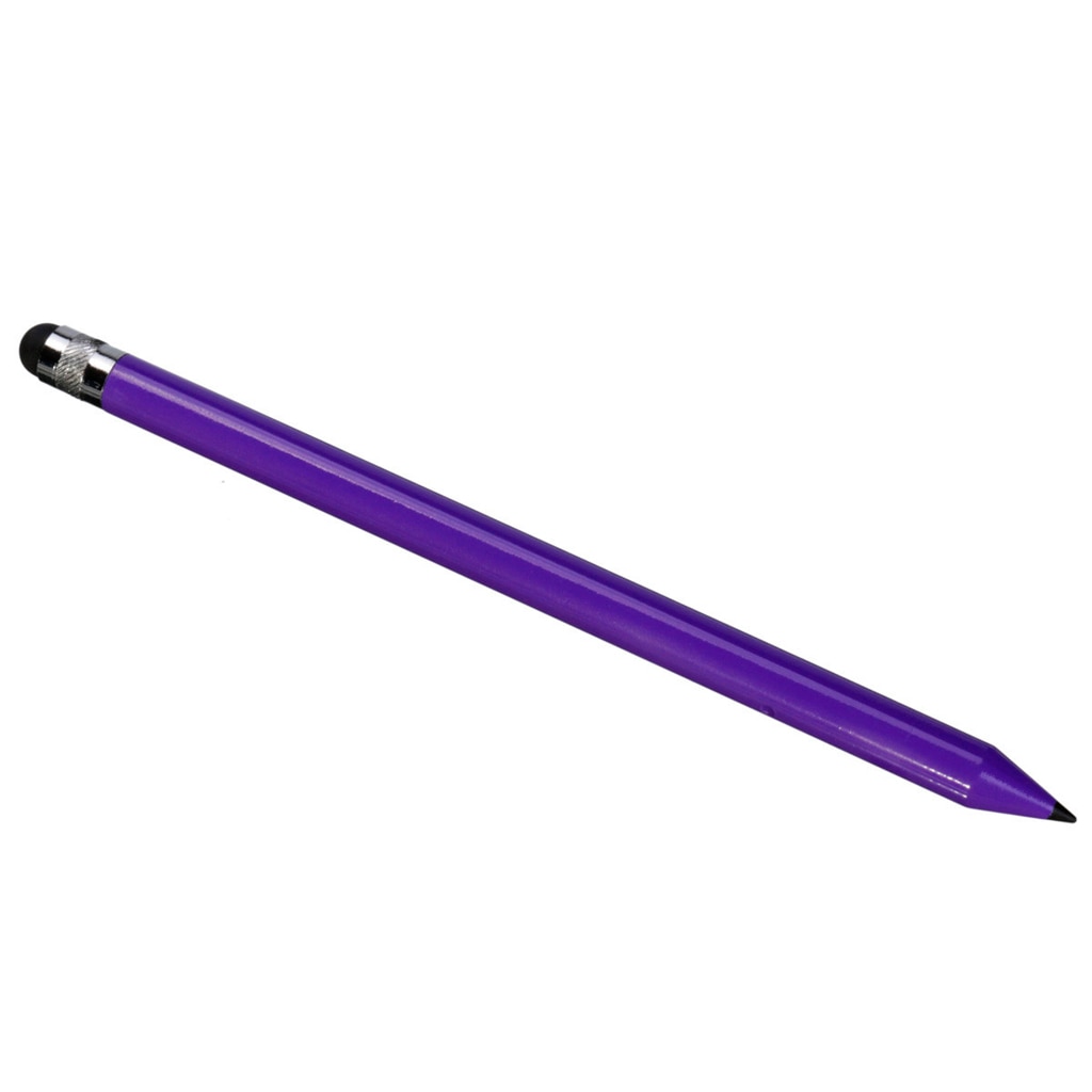 Capacitieve Potlood Pen Stylus Voor Iphone Ipad Tablet Telefoon Licht Blauw + Paars