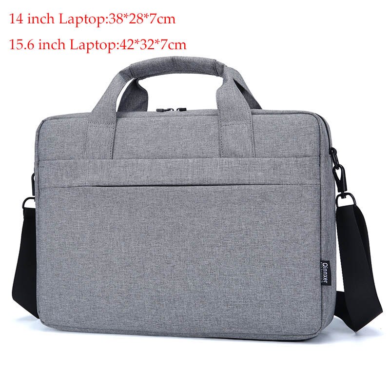 Briefcase 14 15.6 inch Laptop Handbag Men Office Bag Messenger Large Tote Women's Computer Work Bag Handbag