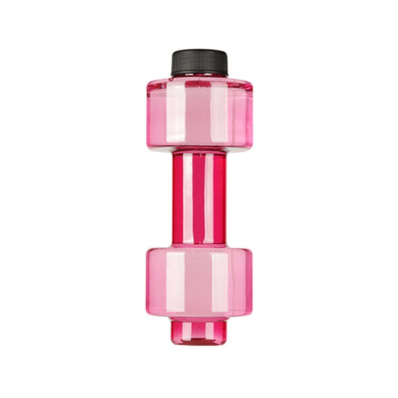 Dumbbells Water Bottle Sports Running Fitness Kettle Gym Fitness Water-Filled Dumbbell Fitness Equipment Arm Muscle Fitness: Clear