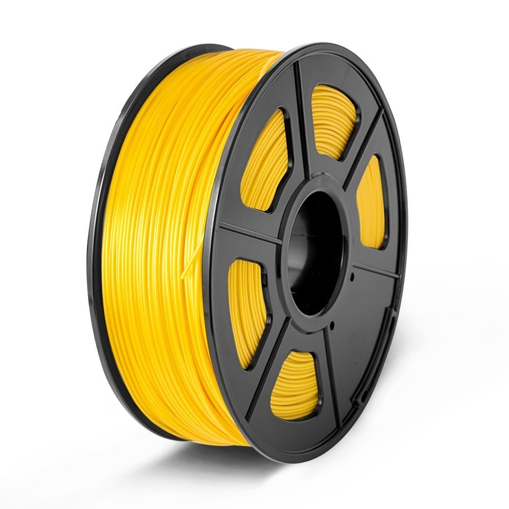 Sunlu pla 3d filamentti 1.75mm 1kg kelalla muovi pla filamentti 3d tulostimelle lapset raapusta ympäristöystävällinen tulostusmateriaali: Pla-keltainen kulta