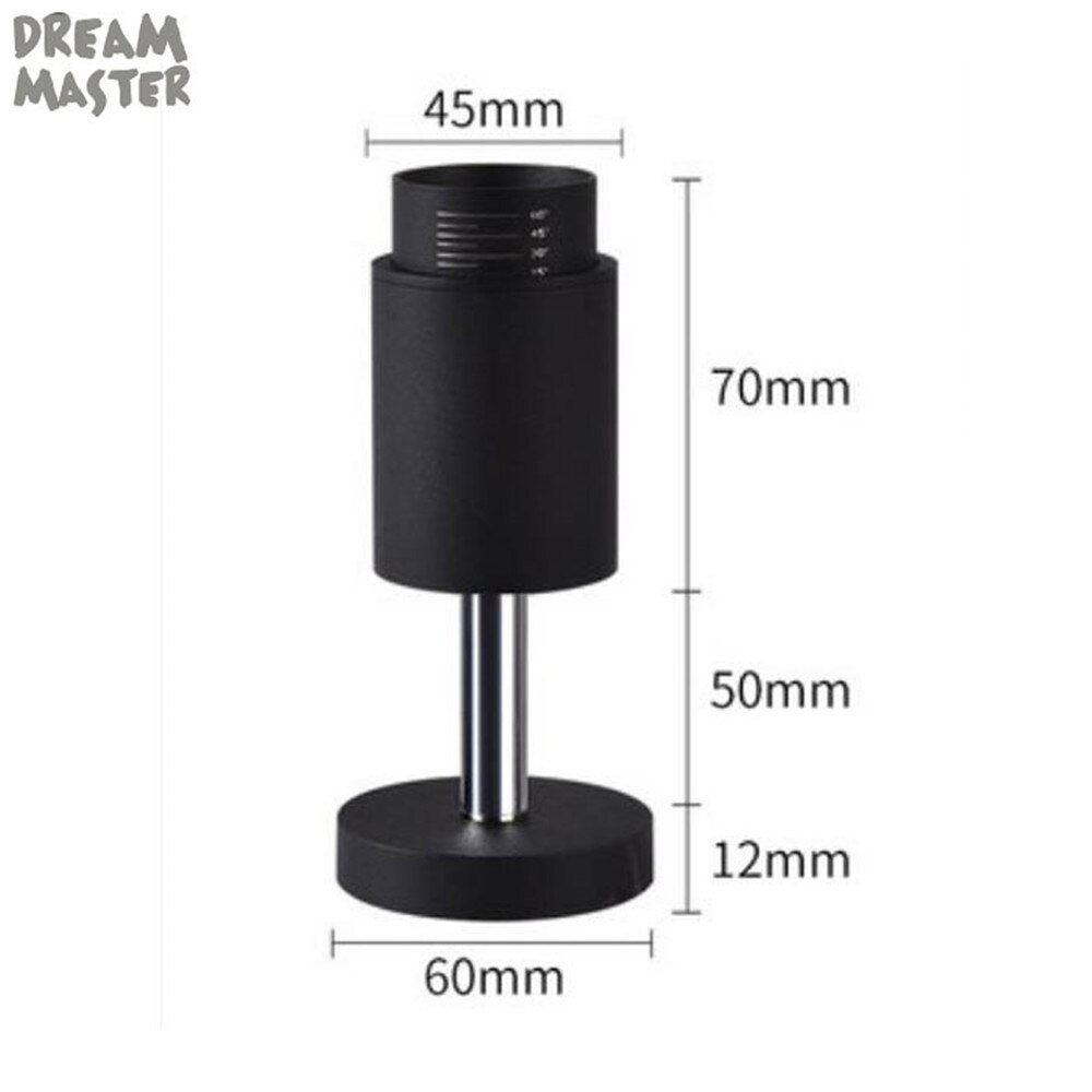 Luz de pista Led con zoom de 15 a 60 grados nórdico, foco giratorio de la pista del carril de la tienda de ropa de cafetería, foco LED del gabinete