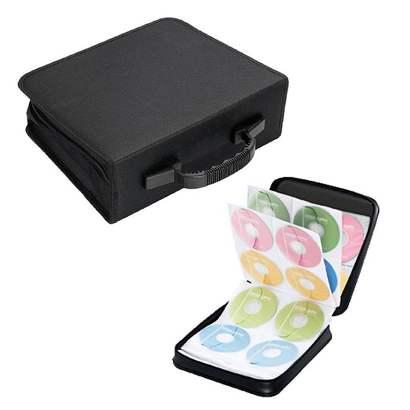 288 Disc CD DVD Case Storage Bag Album Holder Box Cover Carrying Organizer Disc Storage Wallets CD/DVD Storage Box