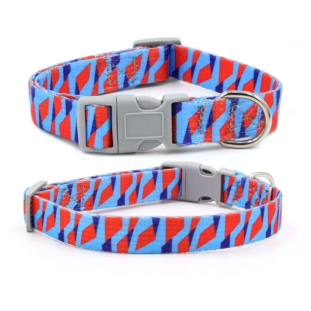 Adjustable Cat Collar Neck Buckle Strap Belt For Small Medium Large Cat Kitten Chihuahua Necklace: D / S