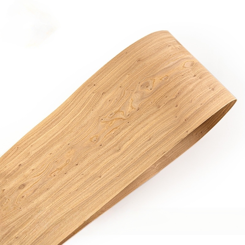Placage en bois d'orme vieilli naturel de 0,5 mm d'épaisseur pour les projets de menuiserie, l'artisanat de meubles de bricolage et les applications de décoration faites à la main