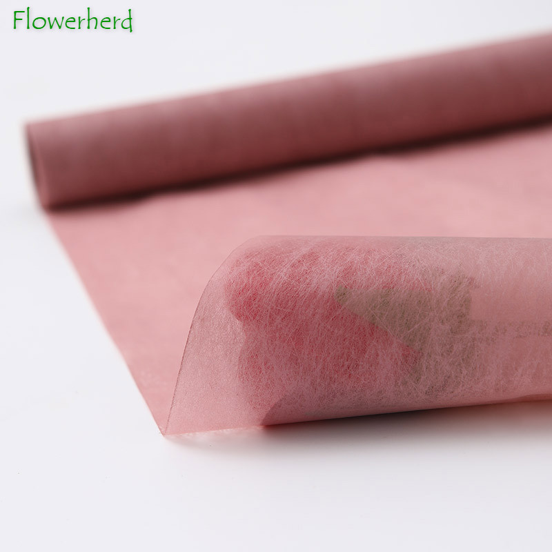 Papier de soie en coton nuage 58x58cm, emballage doublé, pour Bouquet de fleurs, papier artisanal pour , pour fleuriste