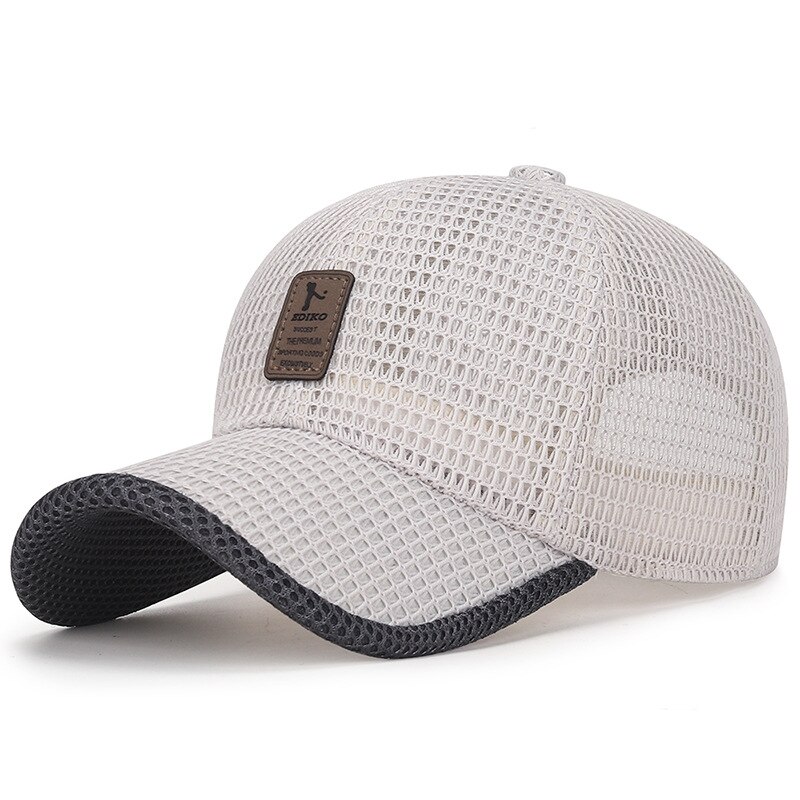 Sommer unisex Männer angeln Baseball Kappen Frauen Atmungsaktive Gittergewebe Snapback Hüte Schwarz lässig Sport Hüte Kappe: Armee Grün