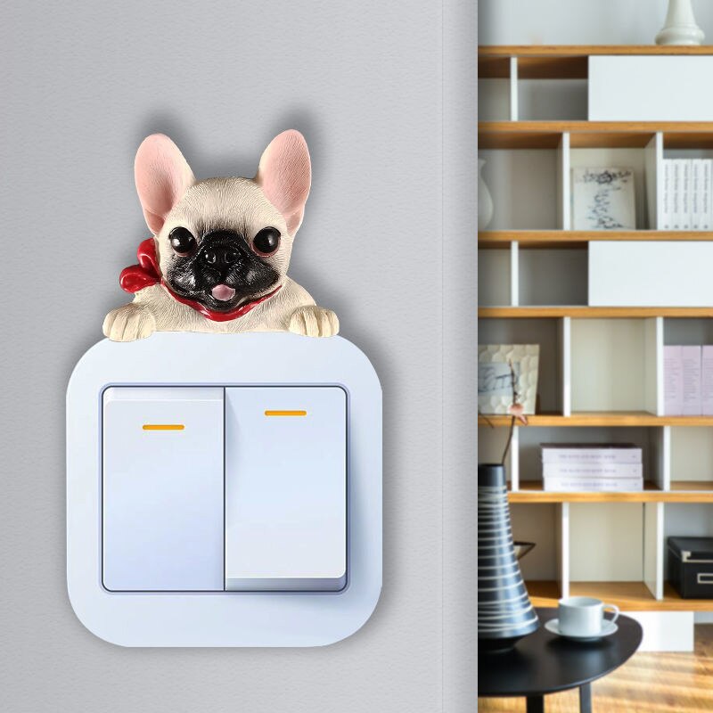 Home Decoratie Cartoon Dier Schakelaar Stickers Muursticker Schakelaar Beschermhoes Pegatinas Interruptores De Luz Muur Decor