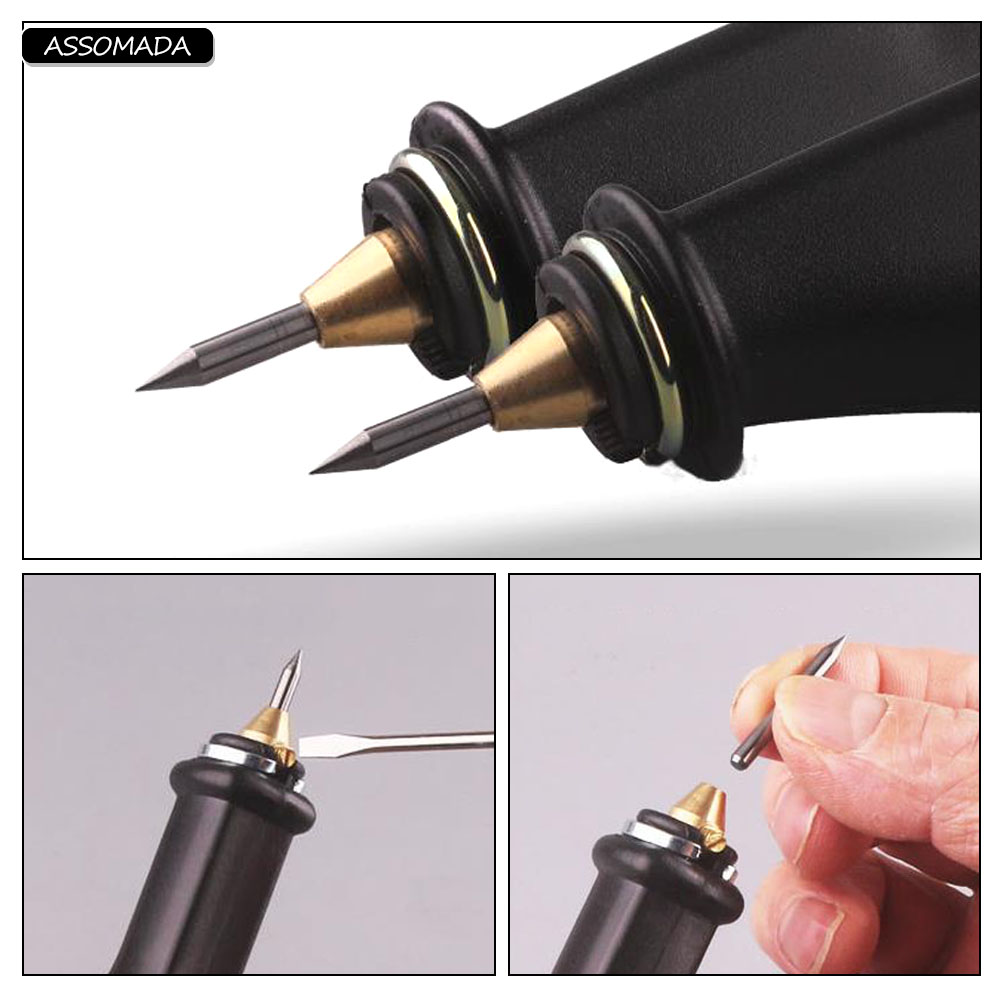 Elektrische Graveren Pen Voor Metalen Rvs Glas Plastic Etsen Met Carbide Tips Craft Stencils Graveur Tool 220V-240V
