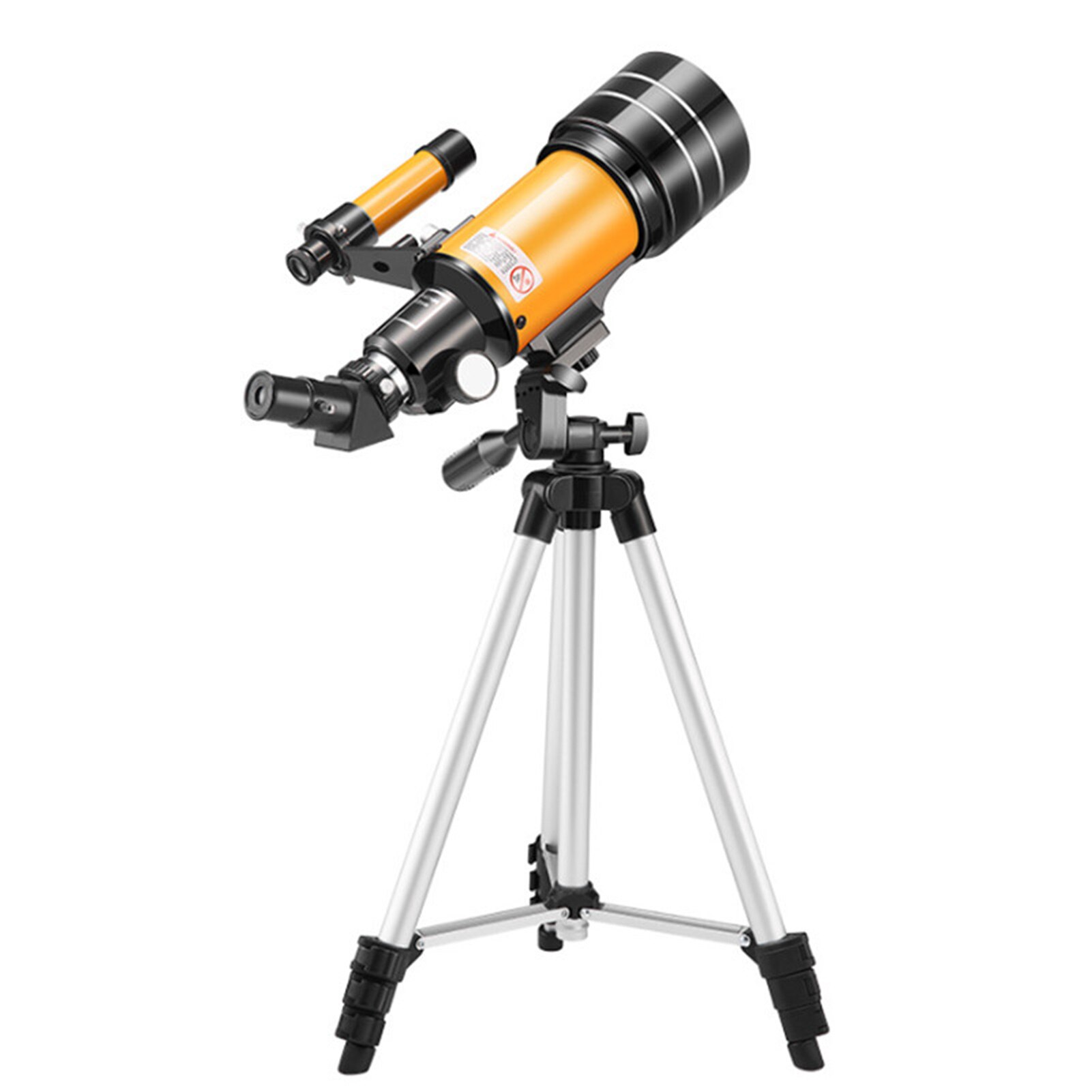 Télescope astronomique monoculaire avec trépied, télescope spatial monoculaire à ouverture de 70mm pour enfants, du nouvel an