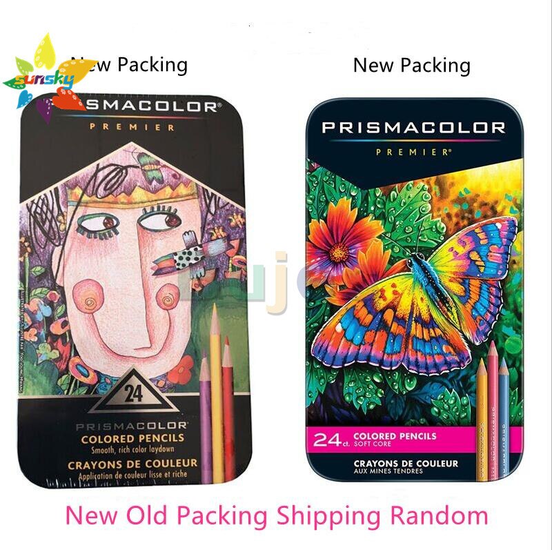 original 12 24 48 72 132 150 USA prismacolor Premier oil Color pencil sanford artist painting pencil: 24 oil color