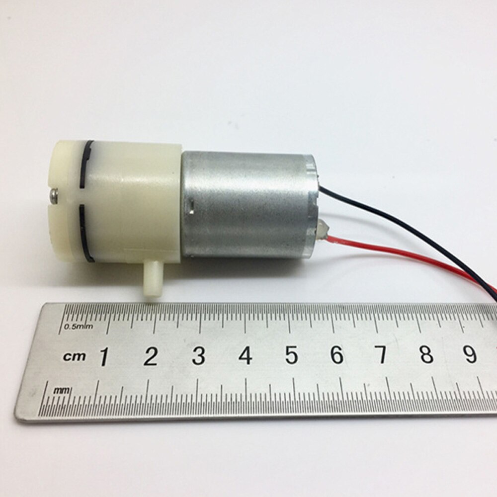 Pompe à Air Miniature 3V 3.7V cc | Mini moteur 370 270mA aspiration à diaphragme, bricolage réservoir d'eau de poisson Aquarium