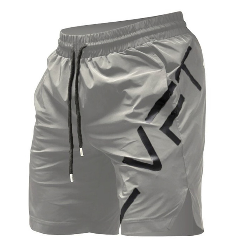 Zomer heren gym shorts merk slanke fitness bodybuilding korte broek heren shorts elastische taille sportkleding shorts