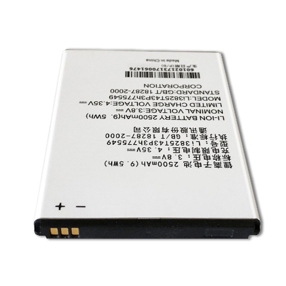 Li3825T43p3h775549-batería nueva para ZTE Grand X Quad, V987, U935, V967s, herramienta libre de batería de
