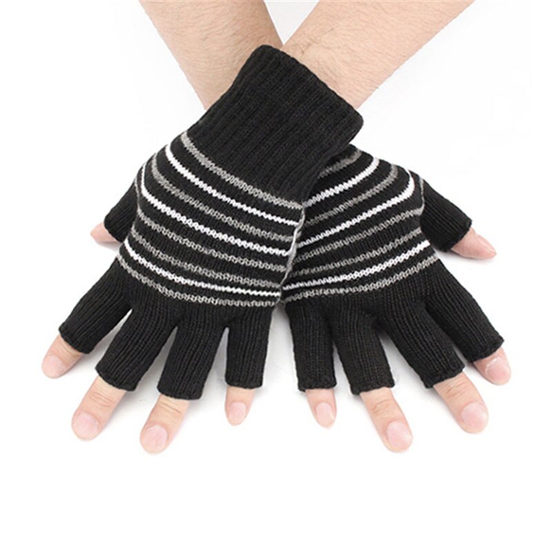 Elektrische verwarmde handschoenen winter thermische usb verwarmde handschoenen volledige & halve dames heren handschoenen winter warme wanten