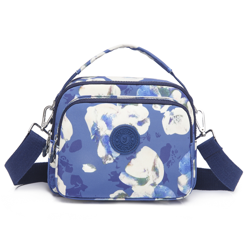 Jahrgang damen-umhängetasche aus Nylon, luxushandtasche, kleine Bote-schultertasche: Farbe 5