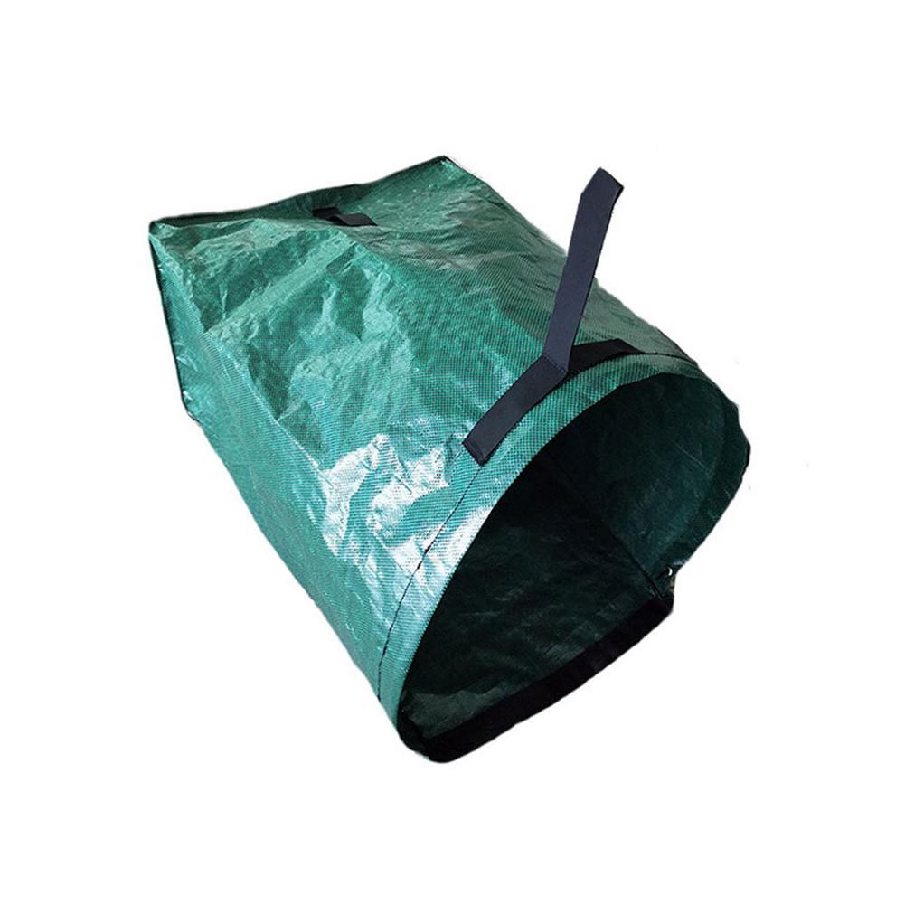 53 Gallon Large Capacity Garden Bag Foldable Resuable Leaf Waste Collection Container Storage Bag Garden Yard Dustpan: 53 Gallon