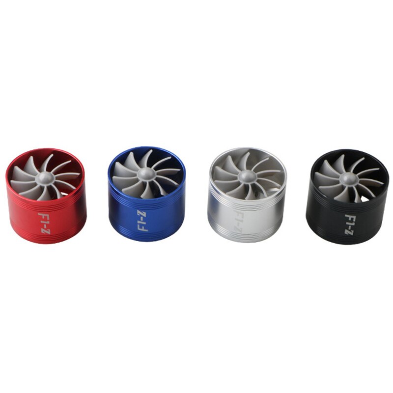 65-75mm Universal- Single Kompressor Turbine Turbo Fan Luftfilter Aufnahme Gas Treibstoff Sparer Fan Auto Kompressor