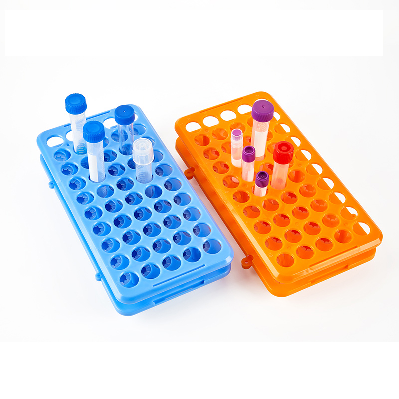 Plastic Test Tube Rack Holder Use for 5mL / 10mL / 15mL Laboratory Test Tubes Box Centrifuge Tube Rack , 1 Piece