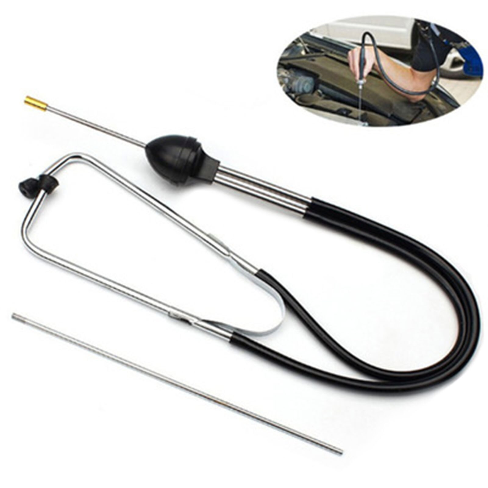 Auto Detector Tool Auto Cilinder Stethoscoop Diagnostic Tool Motor Cilinder Noise Tester Detector Auto Abnormaal Geluid Diagnostic