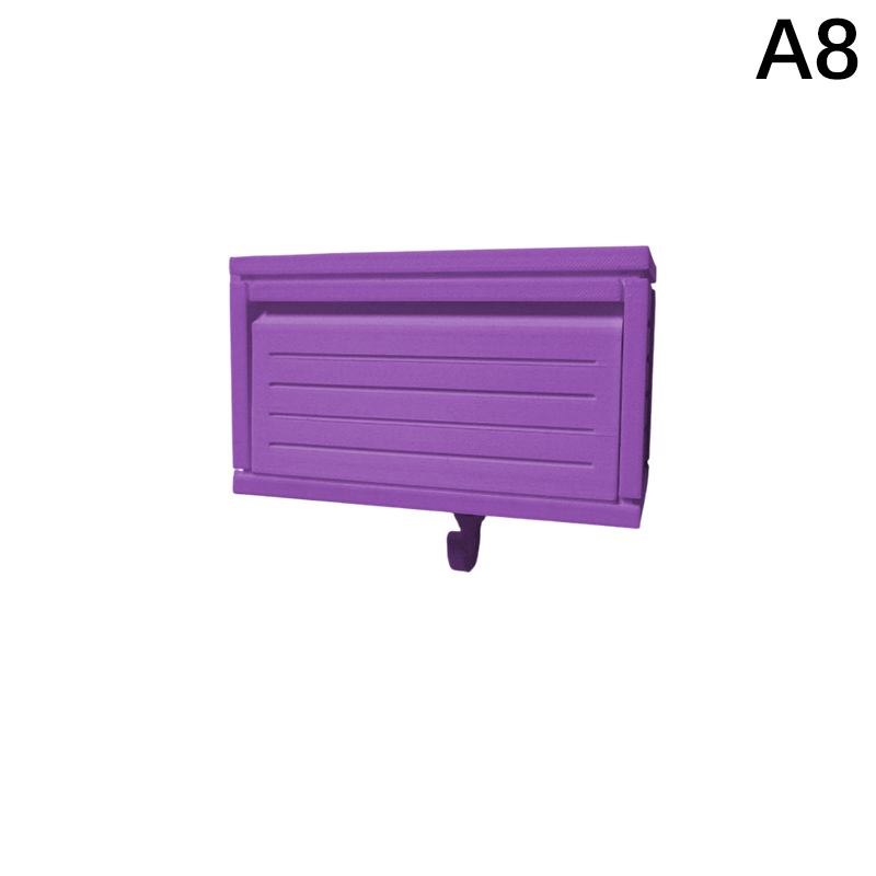 Porta-chaves de garagem para carro com porta de abertura, porta-chaves para pendurar na parede, organizador de chaves impresso em 3D, autoadesivo (modelos de carro não incluídos): CINZA