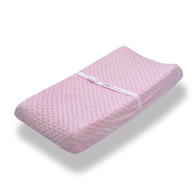 Baby skötplatta täcka spädbarn mjuk andas blöja skötbord lakan matta 95ae: Rosa omslag