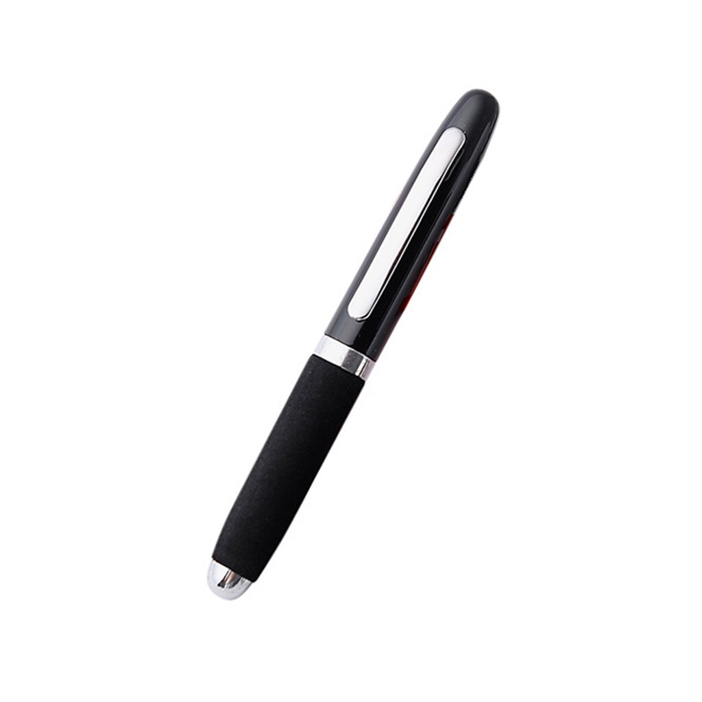 Luxury Metal Mini Ballpoint Pen Business Student Writing Tool Office School Supplies Stationery: Black
