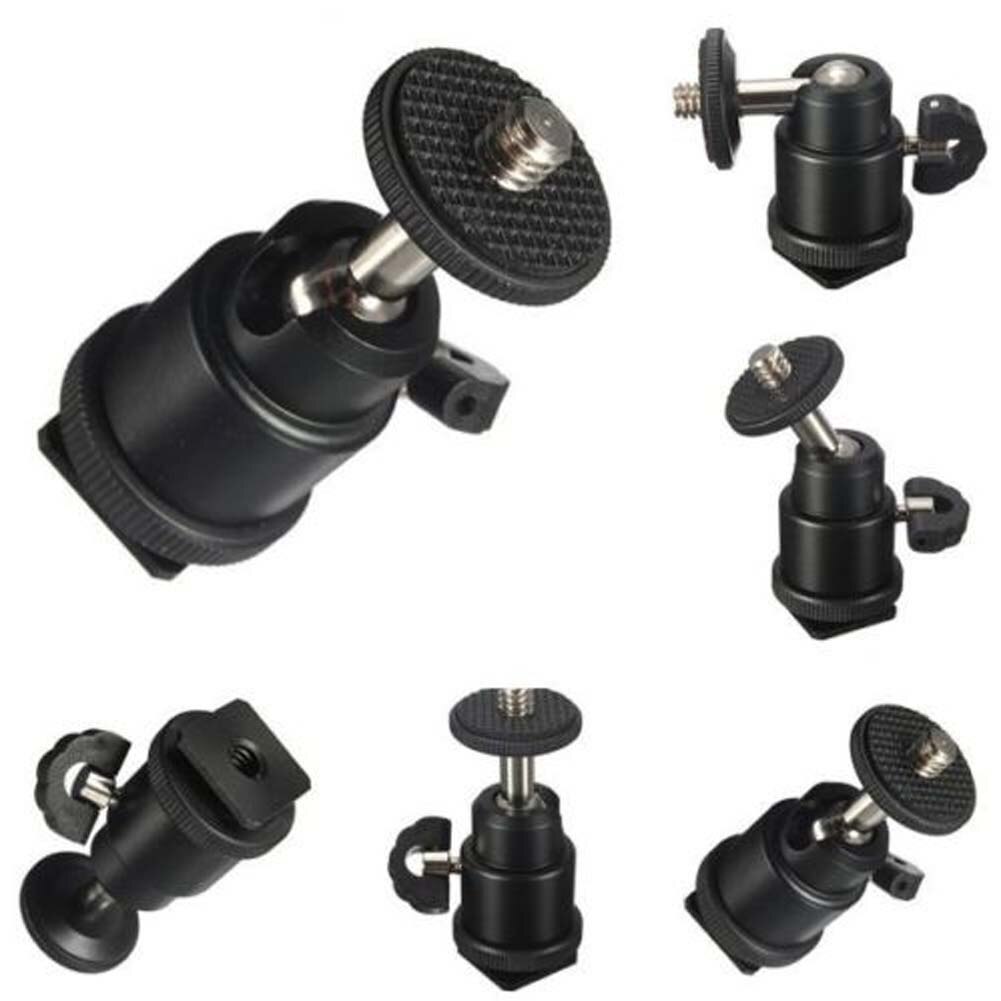 1/4 Inch Converter Metal Shoe Adapter Universal Ring Light Photography Camera Tripod Accessories Video Monitor