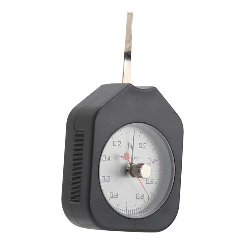Dial Tension Tester SEN-1-2 Dial Tension Gauge Meter Portable Tension Tester Double Pointer Tensiometer 1N Dial Tension Gauge