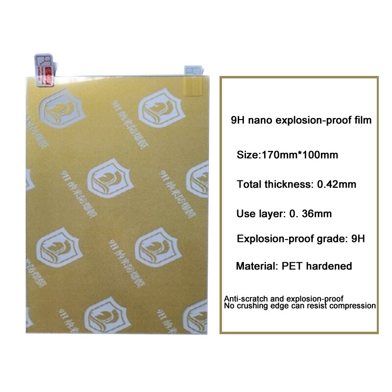 Mobile Phone Front glass Protective Film Screen Protector For iPhone Samsung and All Mobile Phone Flexible Hydrogel Film