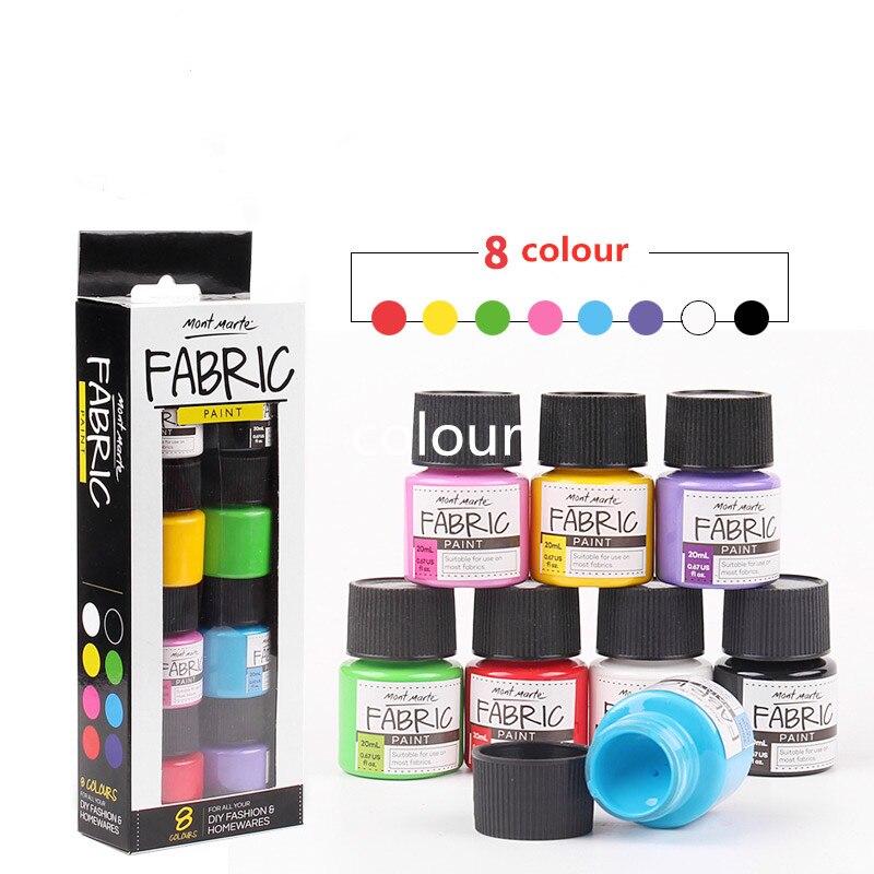 8/20 Color Acrylic Painting Paint Set, Ceramic Painting Diy Hand Painted Clothes Wall Painting Special Acrylic Painting Paint